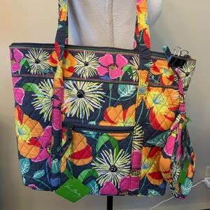 NWT Vera Bradley Villager Tote and Wristlet